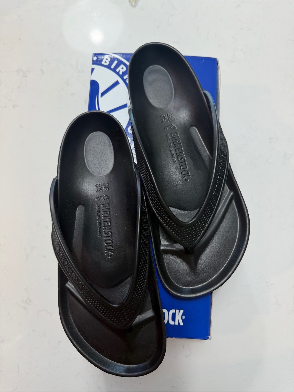 Birkenstock Black Women's EVA Thong Sandals